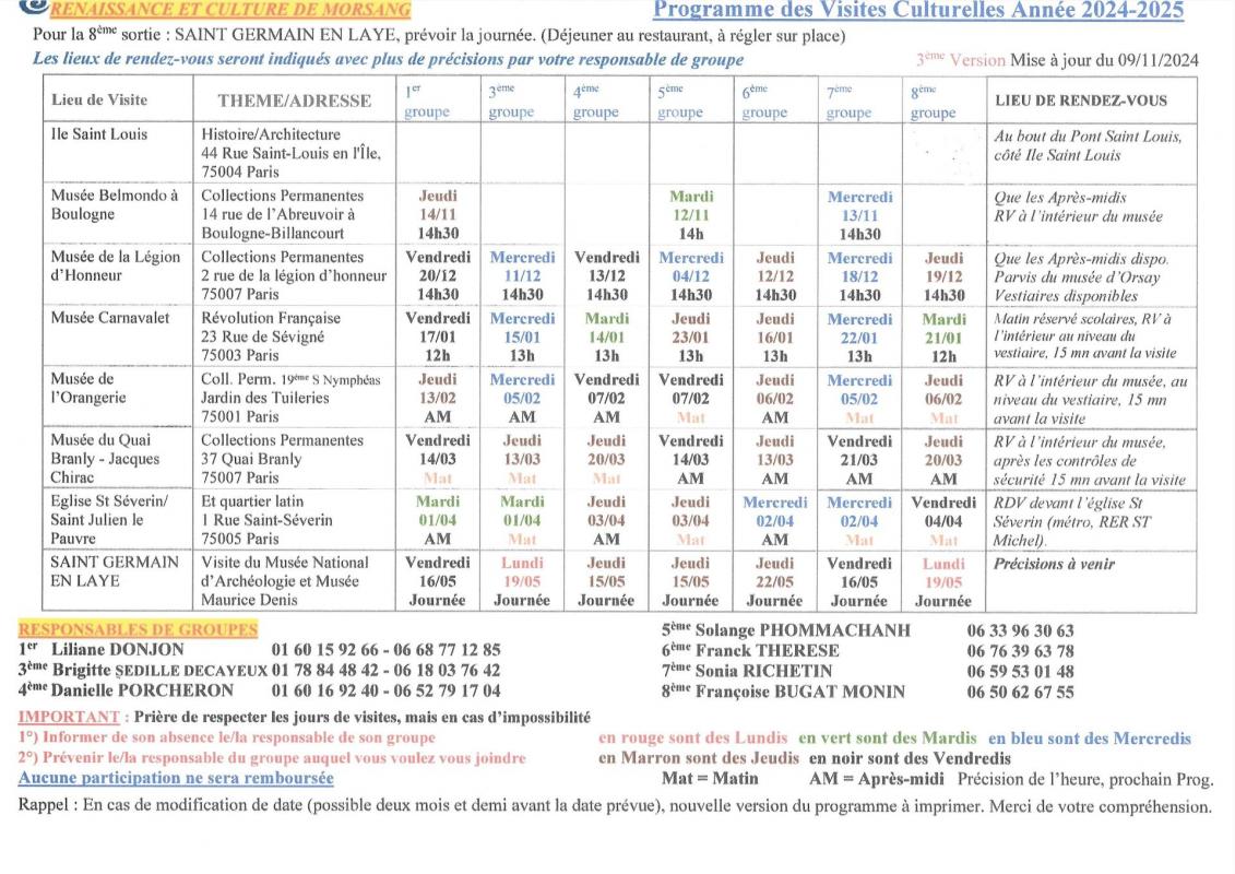 Programme 2024 2025 version 3 10 11 2024